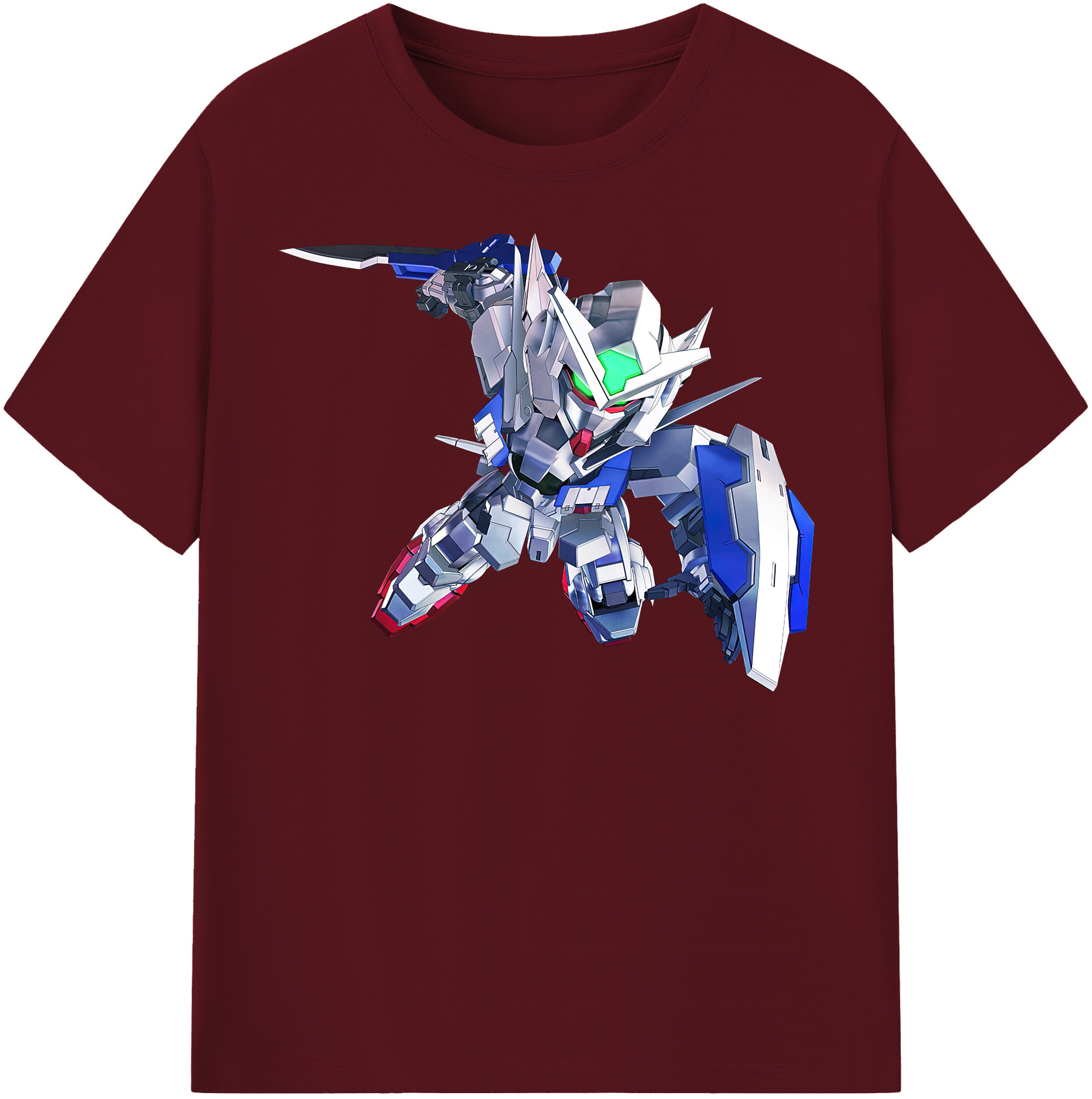 （画像用） 機動戦士ガンダム Mobile Suit Gundam 綿100％半袖Tシャツ（フロントプリント）
